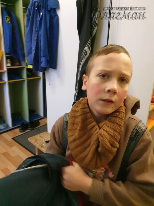 Занятиях в детском клубе «Флагман»